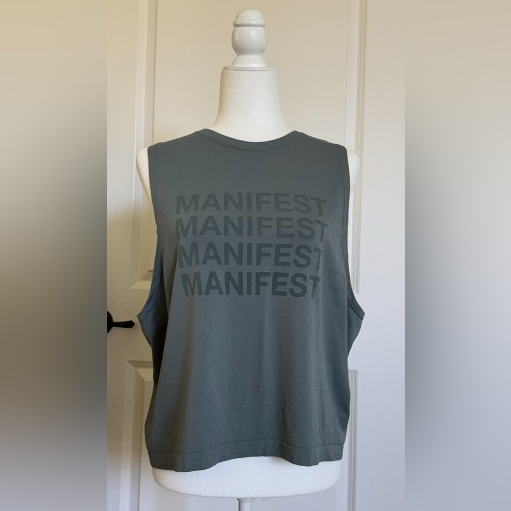 Spiritual Gangster MANIFEST M/L tank top NEW - Picture 1 of 8